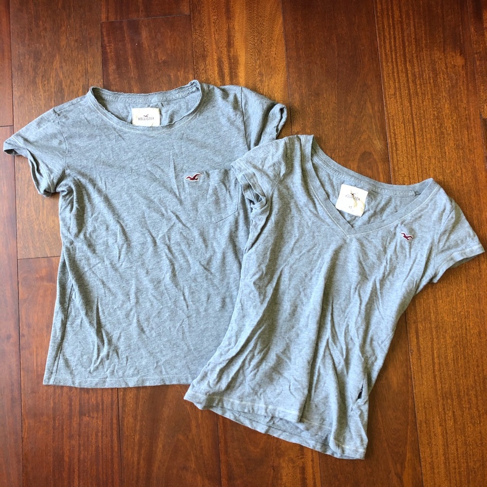 Xs Gray Hollister Tee Bundle